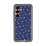 スリムプロテクションプレミアムケース［ Drawing Dot - Navy ］