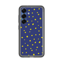 スリムプロテクションプレミアムケース［ Drawing Dot - Navy ］