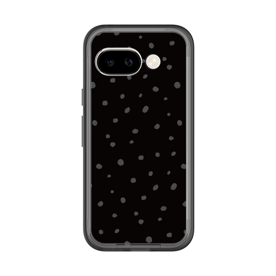 スリムプロテクションプレミアムケース［ Drawing Dot - Black ］
