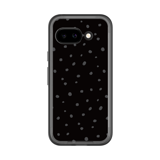 スリムプロテクションプレミアムケース［ Drawing Dot - Black ］