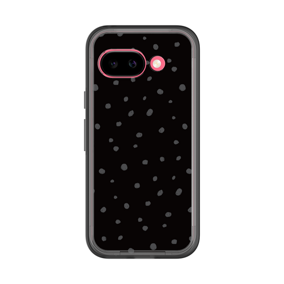 スリムプロテクションプレミアムケース［ Drawing Dot - Black ］