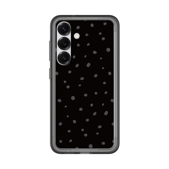 スリムプロテクションプレミアムケース［ Drawing Dot - Black ］
