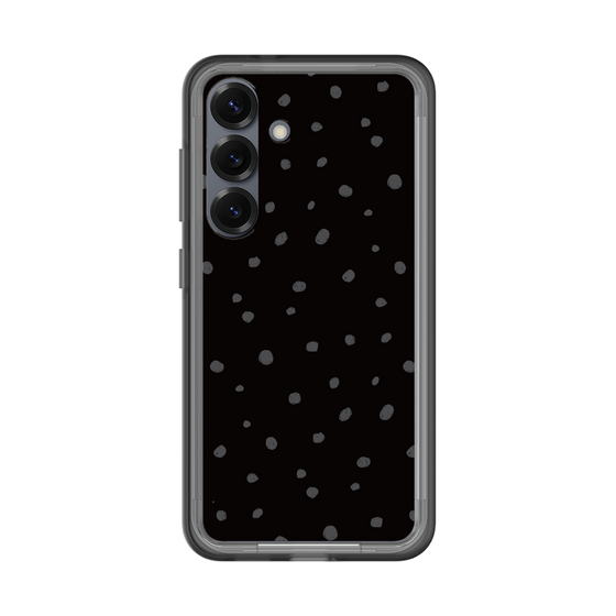 スリムプロテクションプレミアムケース［ Drawing Dot - Black ］