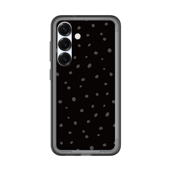 スリムプロテクションプレミアムケース［ Drawing Dot - Black ］