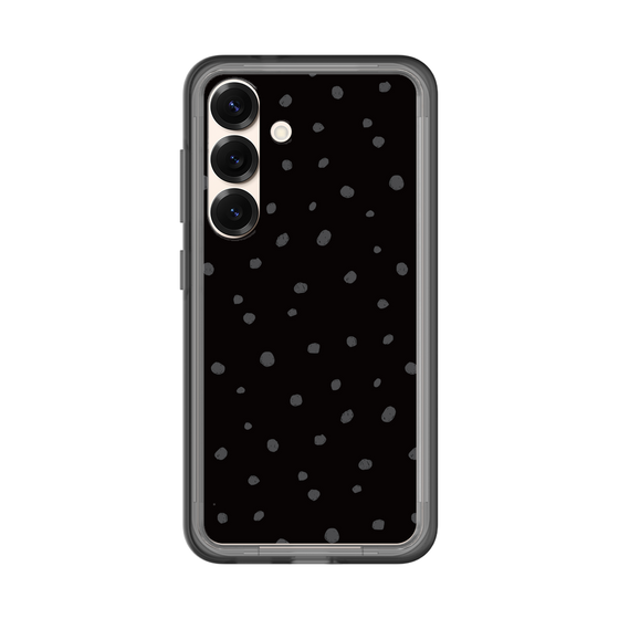スリムプロテクションプレミアムケース［ Drawing Dot - Black ］