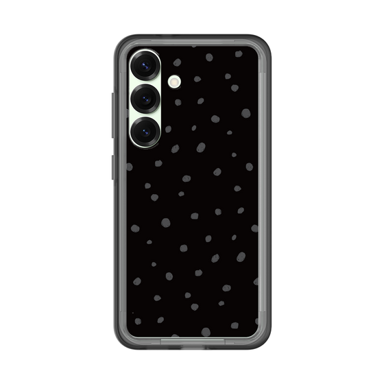 スリムプロテクションプレミアムケース［ Drawing Dot - Black ］