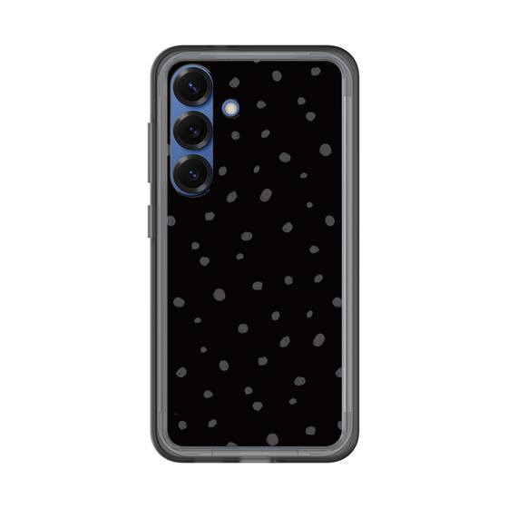 スリムプロテクションプレミアムケース［ Drawing Dot - Black ］