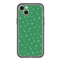 スリムプロテクションプレミアムケース［ Drawing Dot - Green ］