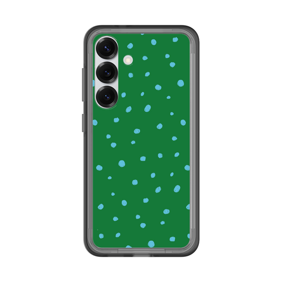 スリムプロテクションプレミアムケース［ Drawing Dot - Green ］