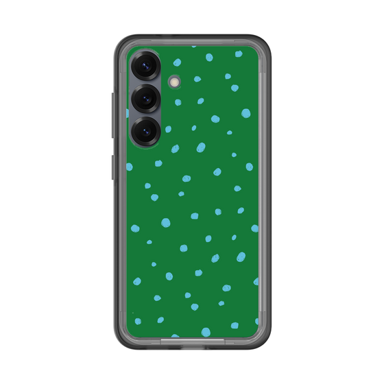 スリムプロテクションプレミアムケース［ Drawing Dot - Green ］