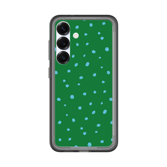 スリムプロテクションプレミアムケース［ Drawing Dot - Green ］