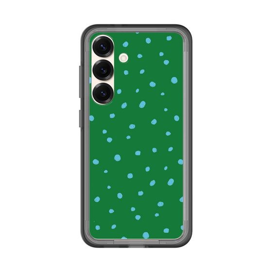 スリムプロテクションプレミアムケース［ Drawing Dot - Green ］