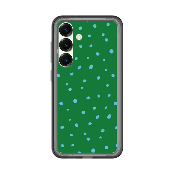 スリムプロテクションプレミアムケース［ Drawing Dot - Green ］