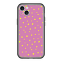 スリムプロテクションプレミアムケース［ Drawing Dot - Pink ］