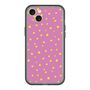スリムプロテクションプレミアムケース［ Drawing Dot - Pink ］