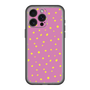 スリムプロテクションプレミアムケース［ Drawing Dot - Pink ］