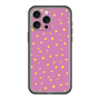 スリムプロテクションプレミアムケース［ Drawing Dot - Pink ］