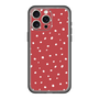 スリムプロテクションプレミアムケース［ Drawing Dot - Red ］