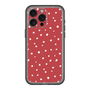 スリムプロテクションプレミアムケース［ Drawing Dot - Red ］