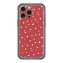 スリムプロテクションプレミアムケース［ Drawing Dot - Red ］
