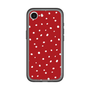 スリムプロテクションプレミアムケース［ Drawing Dot - Red ］