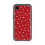 スリムプロテクションプレミアムケース［ Drawing Dot - Red ］