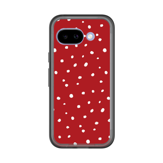 スリムプロテクションプレミアムケース［ Drawing Dot - Red ］