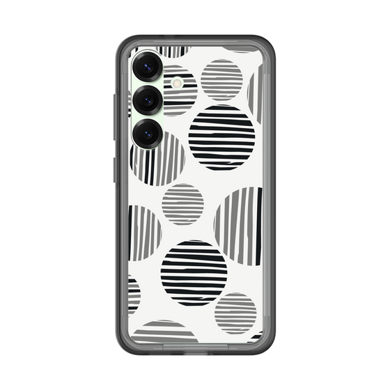 スリムプロテクションプレミアムケース［ Nordic Dot - Black ］