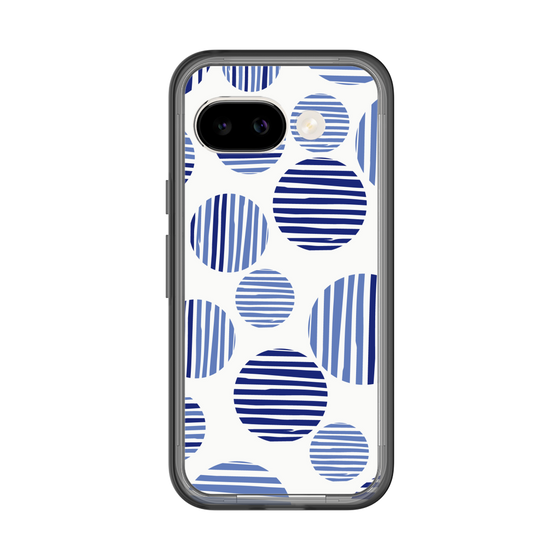 スリムプロテクションプレミアムケース［ Nordic Dot - Blue ］