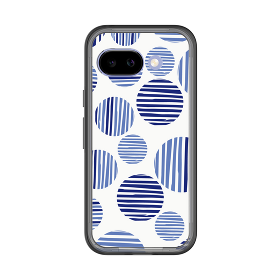 スリムプロテクションプレミアムケース［ Nordic Dot - Blue ］