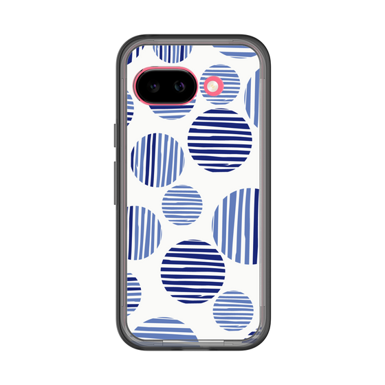 スリムプロテクションプレミアムケース［ Nordic Dot - Blue ］