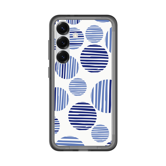 スリムプロテクションプレミアムケース［ Nordic Dot - Blue ］