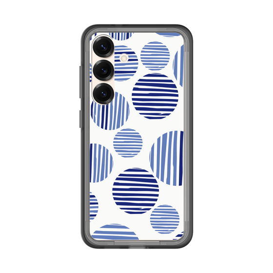 スリムプロテクションプレミアムケース［ Nordic Dot - Blue ］