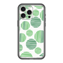 スリムプロテクションプレミアムケース［ Nordic Dot - Green ］