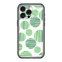 スリムプロテクションプレミアムケース［ Nordic Dot - Green ］