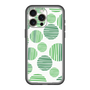 スリムプロテクションプレミアムケース［ Nordic Dot - Green ］