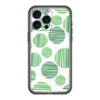 スリムプロテクションプレミアムケース［ Nordic Dot - Green ］