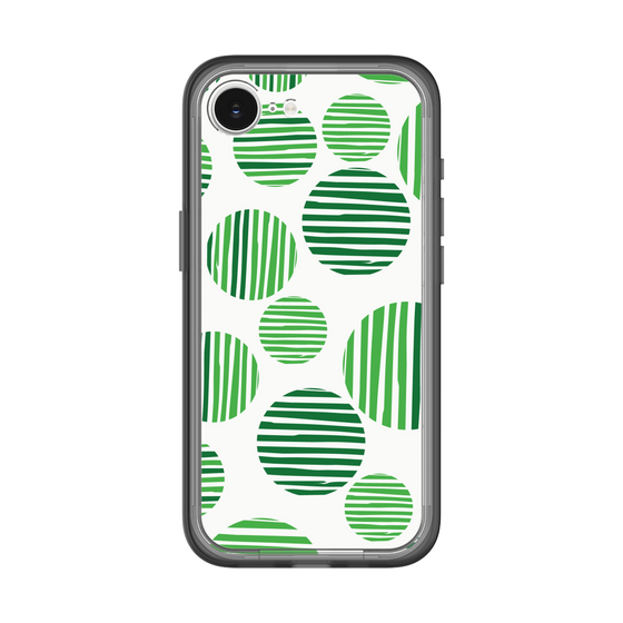 スリムプロテクションプレミアムケース［ Nordic Dot - Green ］