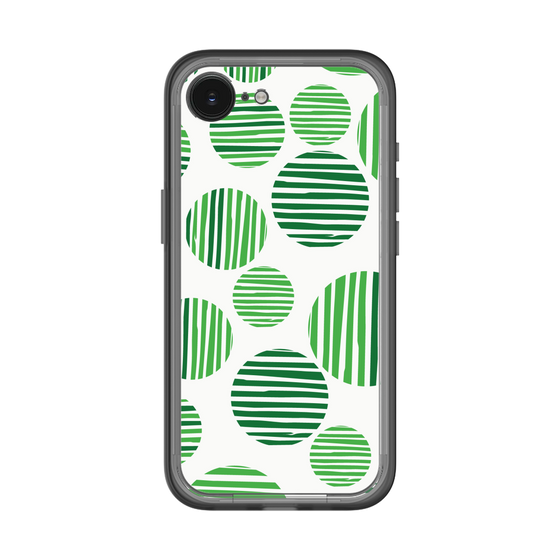 スリムプロテクションプレミアムケース［ Nordic Dot - Green ］