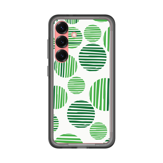 スリムプロテクションプレミアムケース［ Nordic Dot - Green ］