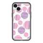 スリムプロテクションプレミアムケース［ Nordic Dot - Pink ］