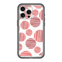 スリムプロテクションプレミアムケース［ Nordic Dot - Red ］