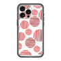 スリムプロテクションプレミアムケース［ Nordic Dot - Red ］