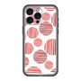 スリムプロテクションプレミアムケース［ Nordic Dot - Red ］