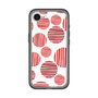 スリムプロテクションプレミアムケース［ Nordic Dot - Red ］