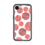 スリムプロテクションプレミアムケース［ Nordic Dot - Red ］