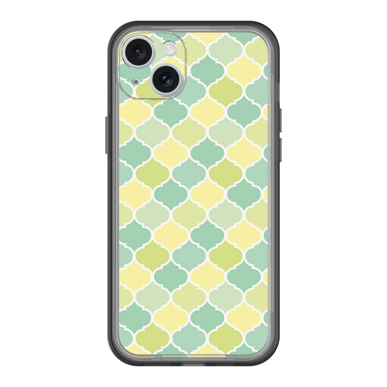 スリムプロテクションプレミアムケース［ Moroccan1 color - Green ］
