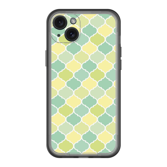 スリムプロテクションプレミアムケース［ Moroccan1 color - Green ］