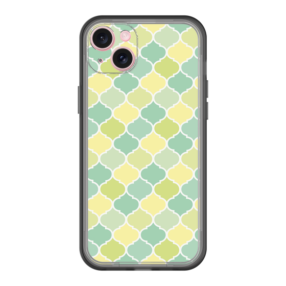 スリムプロテクションプレミアムケース［ Moroccan1 color - Green ］