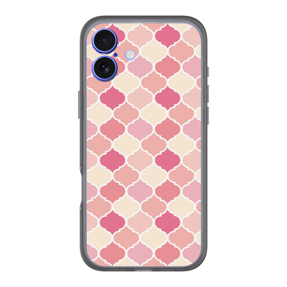 スリムプロテクションプレミアムケース［ Moroccan1 color - Pink ］